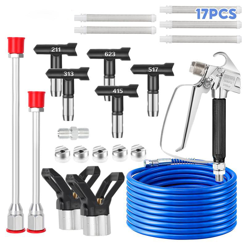 Handheld Airless Paint Sprayer Kit | Universal Paint Spray Gun for Home & Construction | Ideal Gift for Men