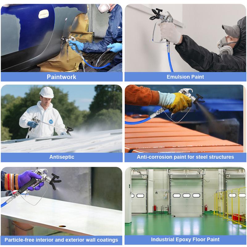 Handheld Airless Paint Sprayer Kit | Universal Paint Spray Gun for Home & Construction | Ideal Gift for Men