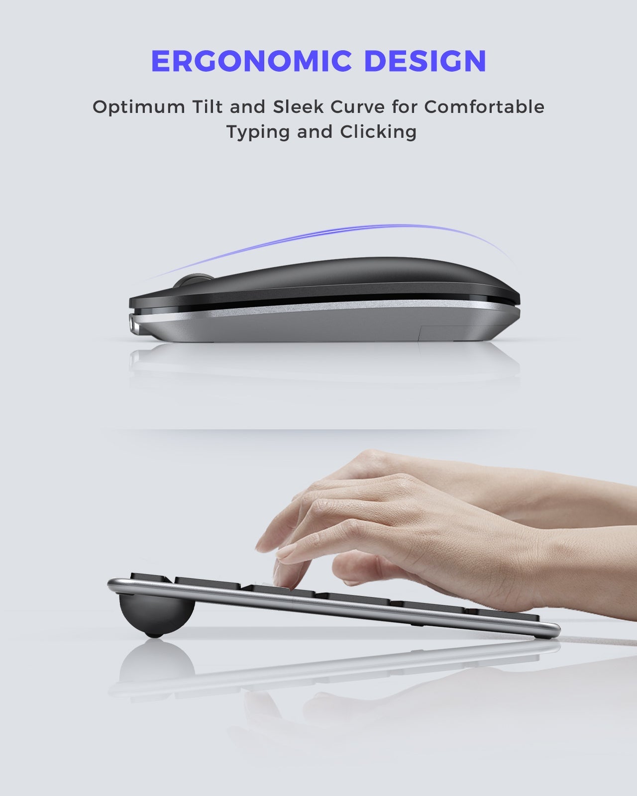 JP-064-2 Bluetooth Keyboard and Mouse Combo